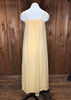 60s Vanity Fair Ochre Peignoir Set          w36