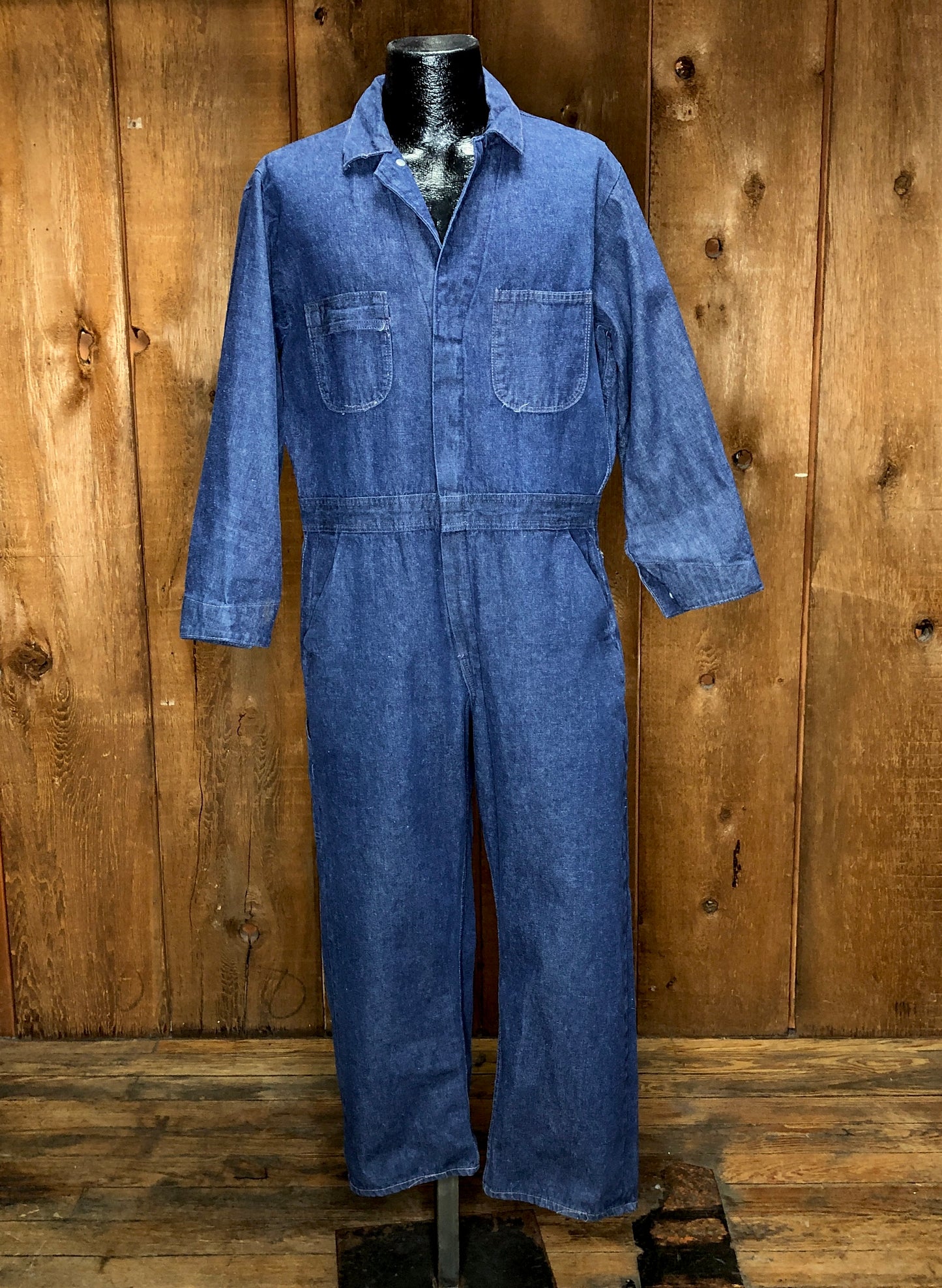70s Denim Coveralls         w39