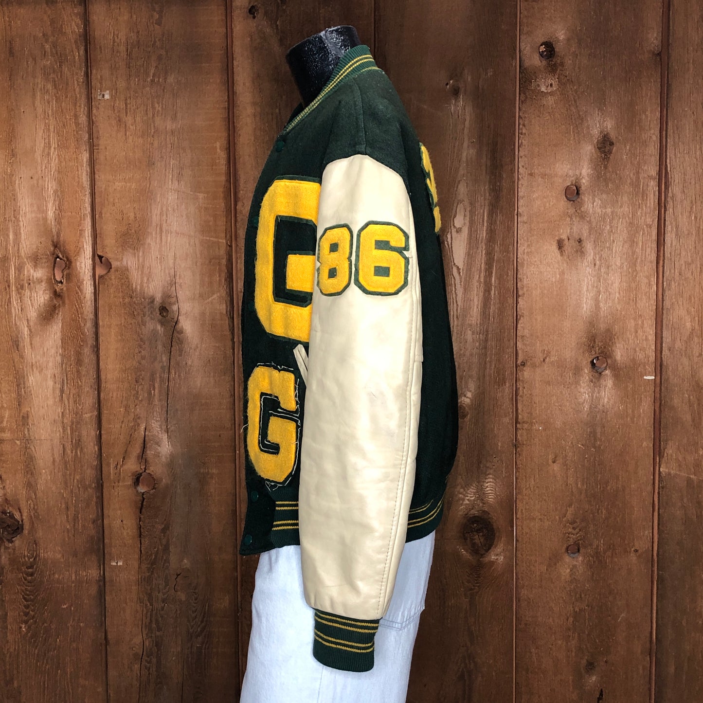 1986 Holloway G. Hawks Letterman Jacket      M