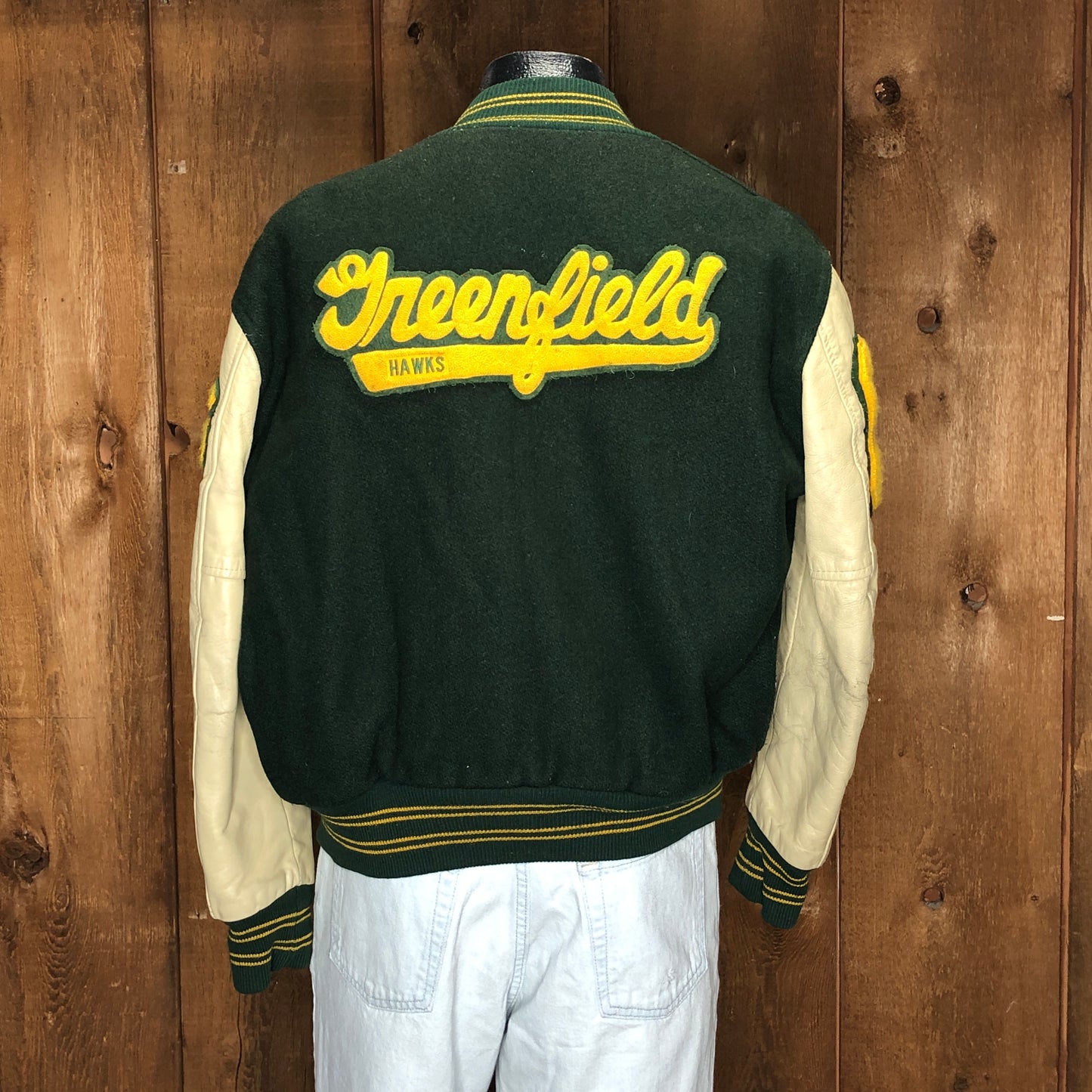 1986 Holloway G. Hawks Letterman Jacket      M