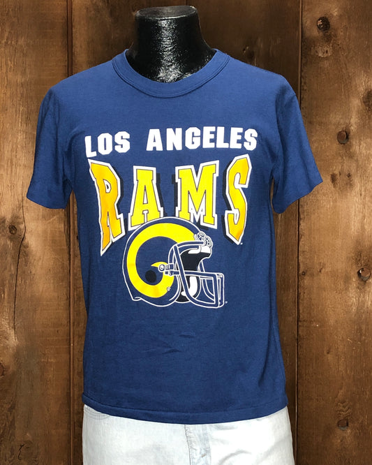 90s LA Rams Navy Tee     L