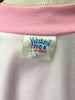 80s West Ark Pink Satin "Wanda" Jacket     L