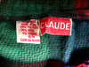 80s Claude Red/Grn/Blue Plaid Skirt      w33