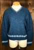 90s Abercrombie Navy Wool Sweater     L