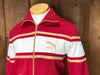 80s Puma Rd/Wht/Tan Track Suit     S