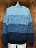80s Graphix Blue Ombre Sweater  XL