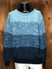 80s Graphix Blue Ombre Sweater  XL