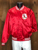 90s Chalk Line Cardinals Satin Jacket   XL