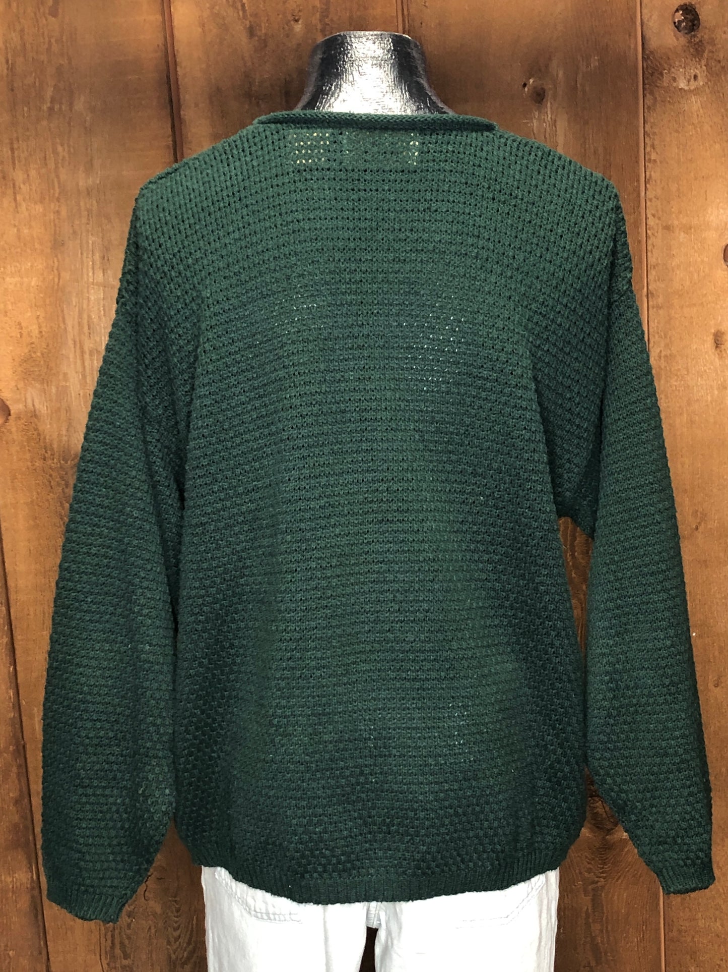 80s NR Co. Green Sweater     M