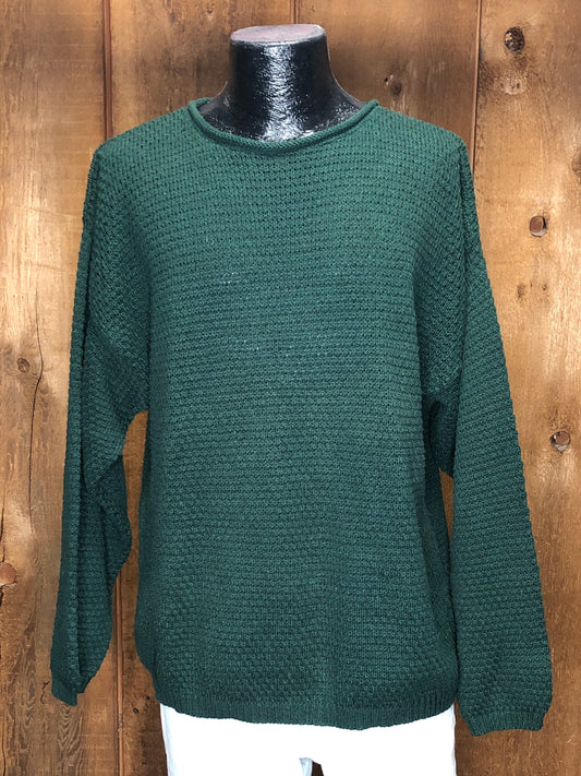80s NR Co. Green Sweater     M