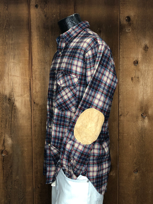 80s Pendleton LOBO Wool Plaid Shirt     L