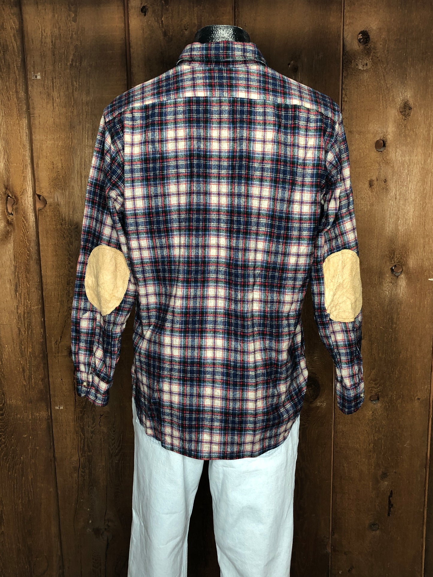 80s Pendleton LOBO Wool Plaid Shirt     L