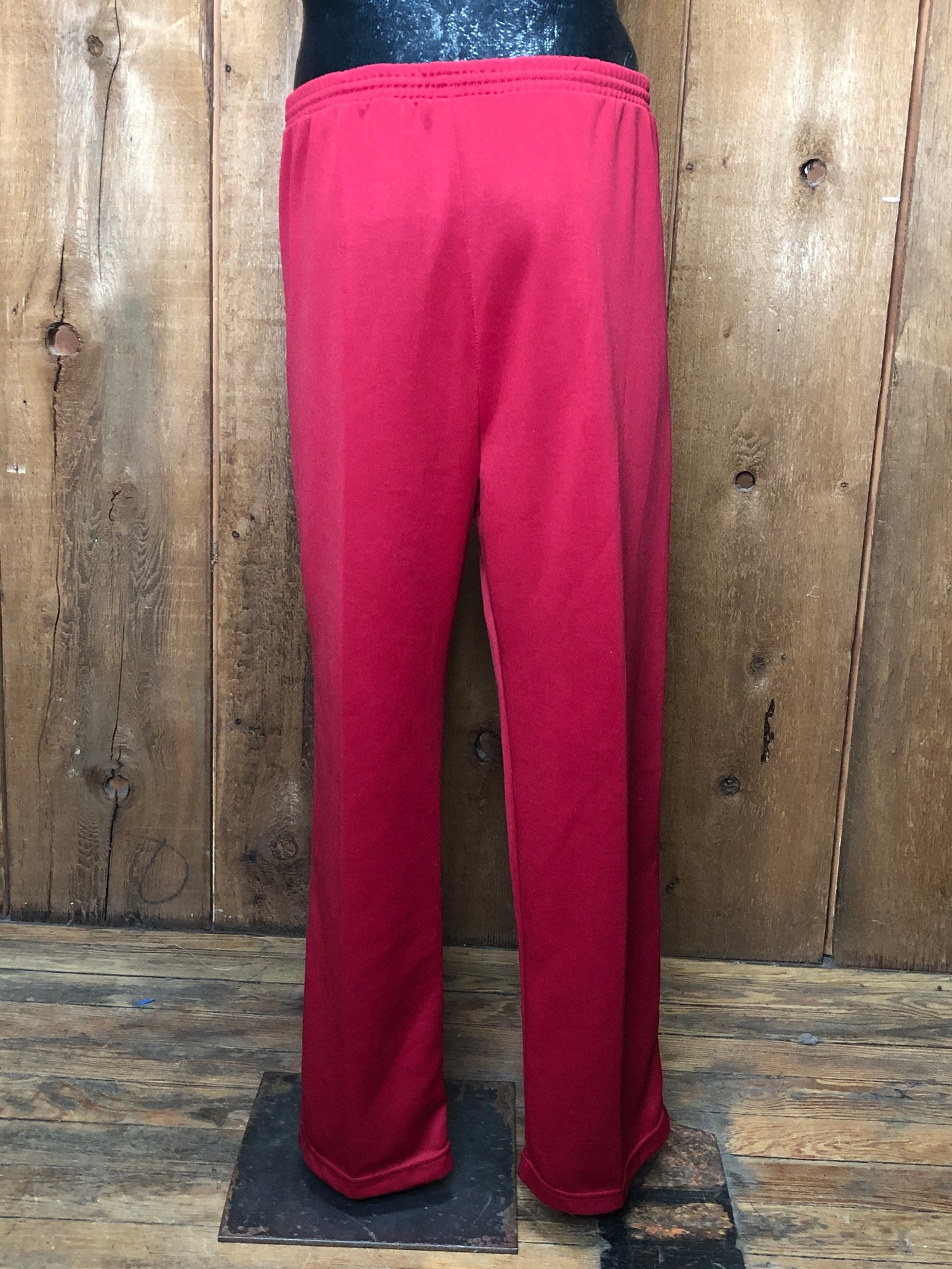 80s Puma Red Track Pants      L