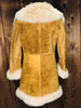1976 Suede & Fleece Penny Lane Coat    S/M