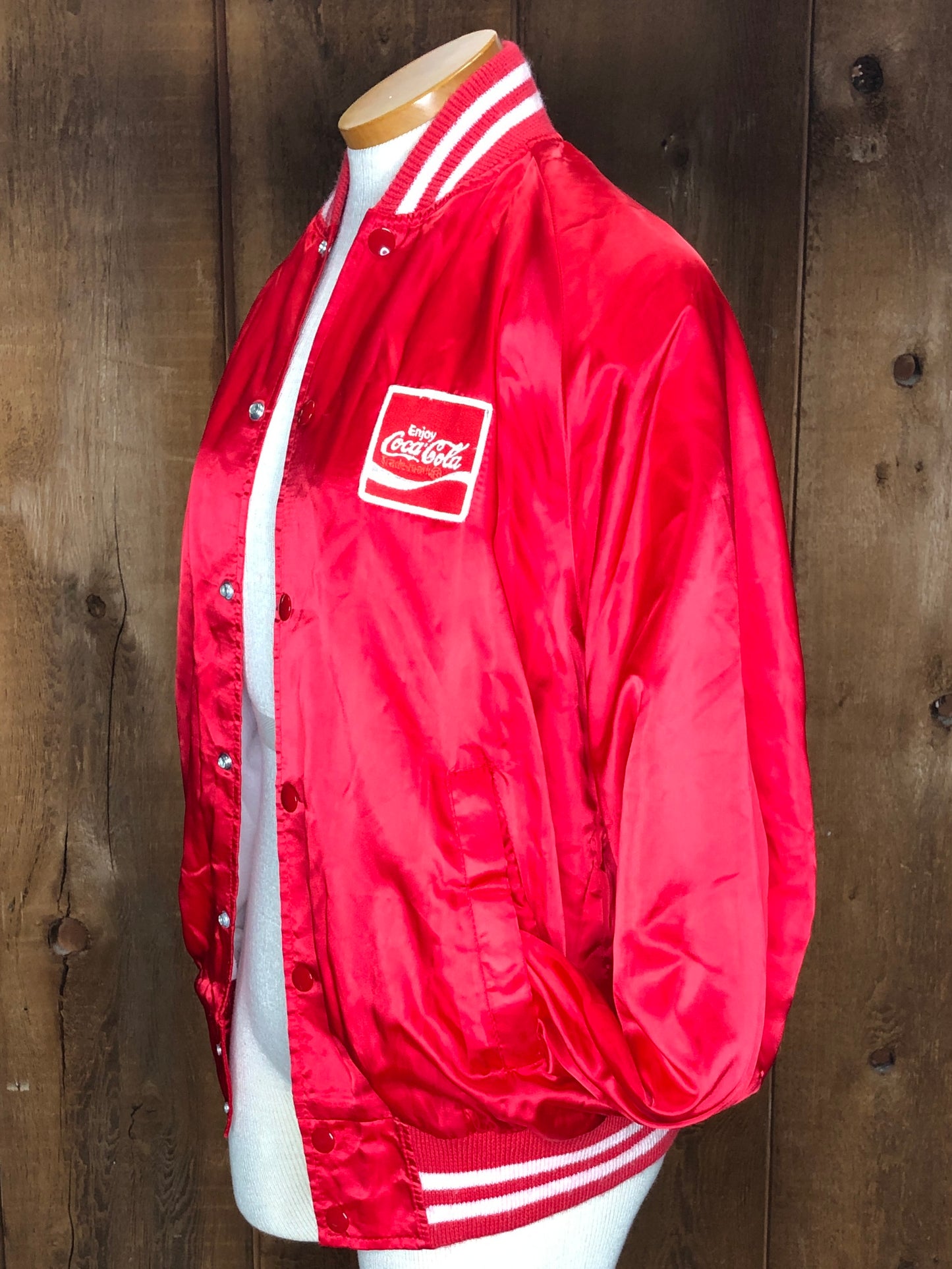 80s Coca-Cola Satin Jacket       M
