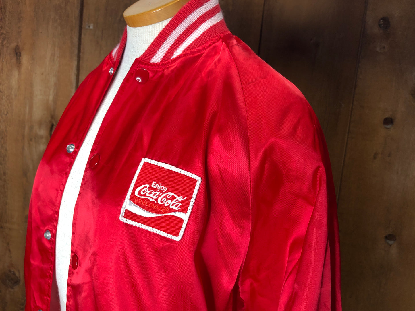 80s Coca-Cola Satin Jacket       M