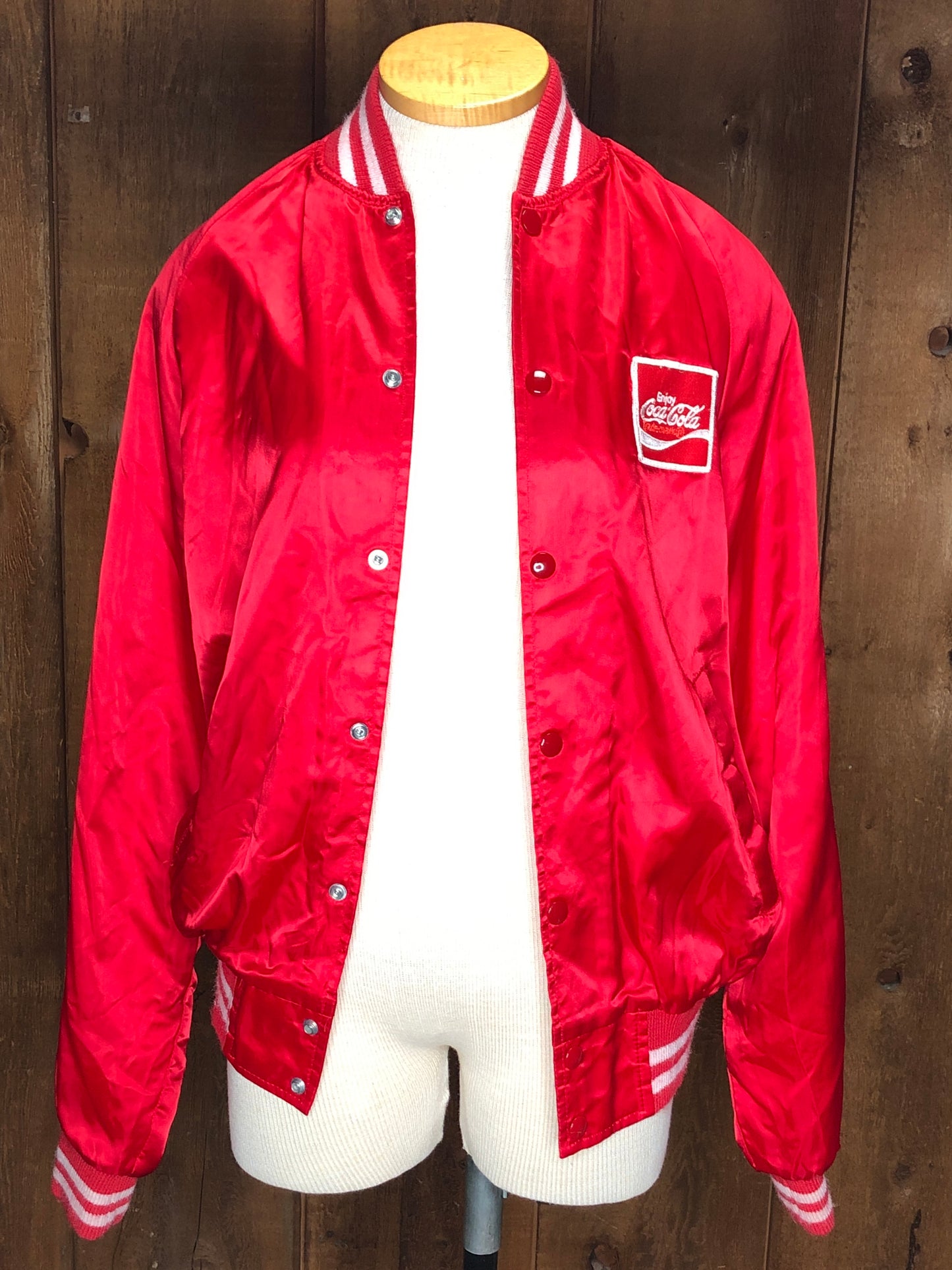 80s Coca-Cola Satin Jacket       M