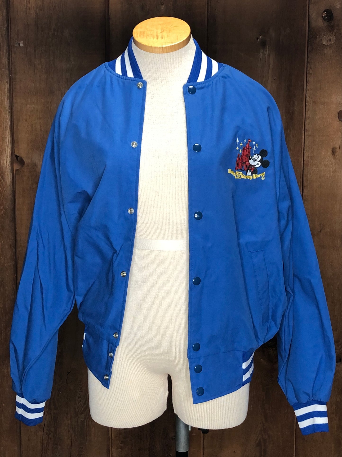 1986 NOS Disney Blue Jacket      M