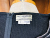 80s Pat Sandler Blk Knit & Sequin Dress     S