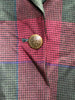 90s Autograph Rd/Grn Blazer.    L