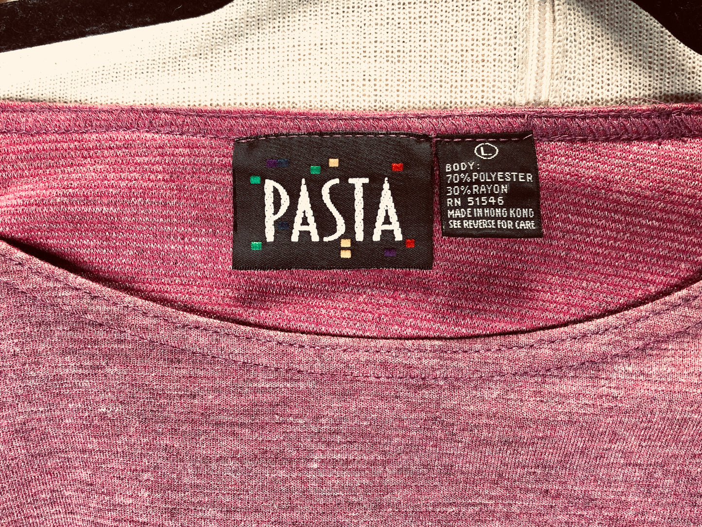 90s Pasta Pilgrim Berry Top      L