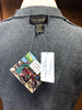 90s At Ease NOS Wool Pnk/Gray Sweater Vest     L