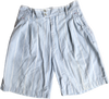 80s Lee Lightwash Pinstriped Shorts       w30