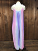 70s Gauze Pastel Rainbow Jumpsuit    S/M/L