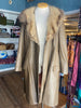 70s DanDiModes Fur & Leather Coat     S