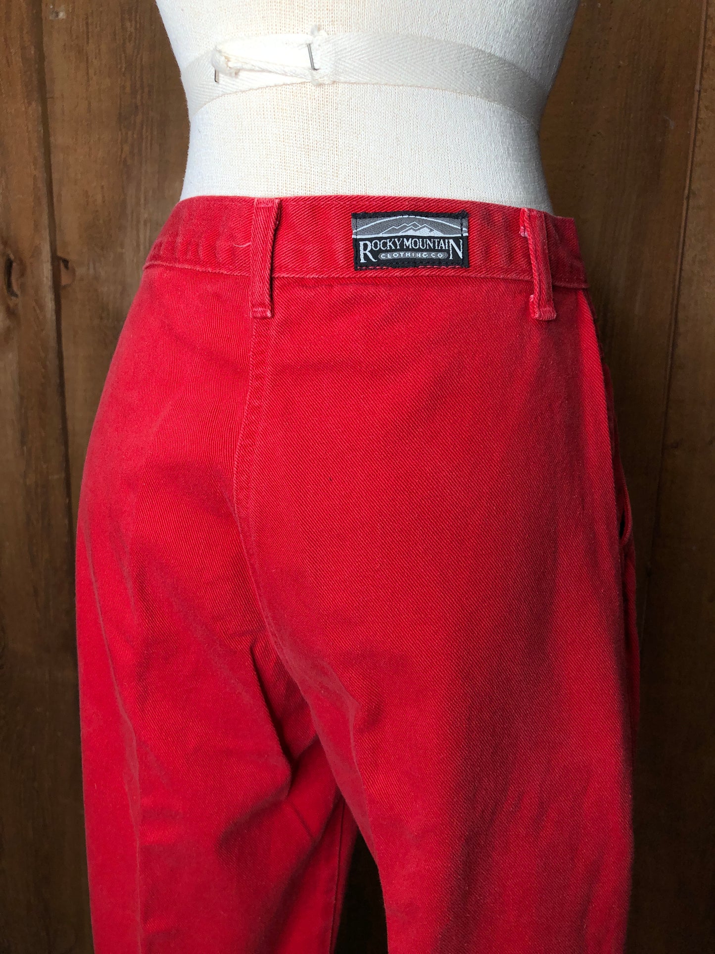 80s Rocky Mtn. Red Jeans        w30