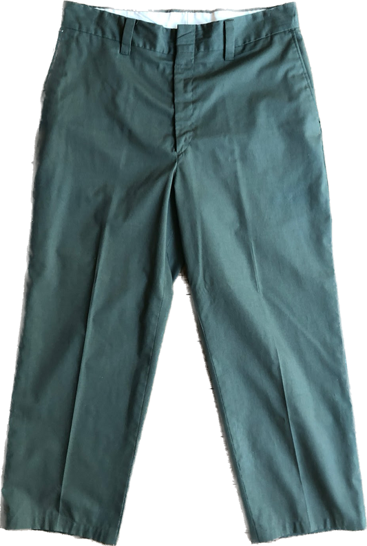 80s Big Mac Olive Work Trouser     W36