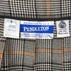 90s Pendleton Tan/Blk Pleat Skirt     w29