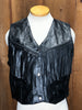 90s Navarre Fringe Leather  Vest     XL