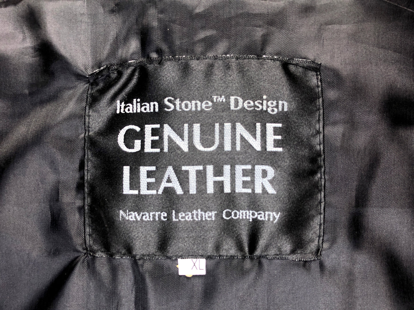 90s Navarre Fringe Leather  Vest     XL