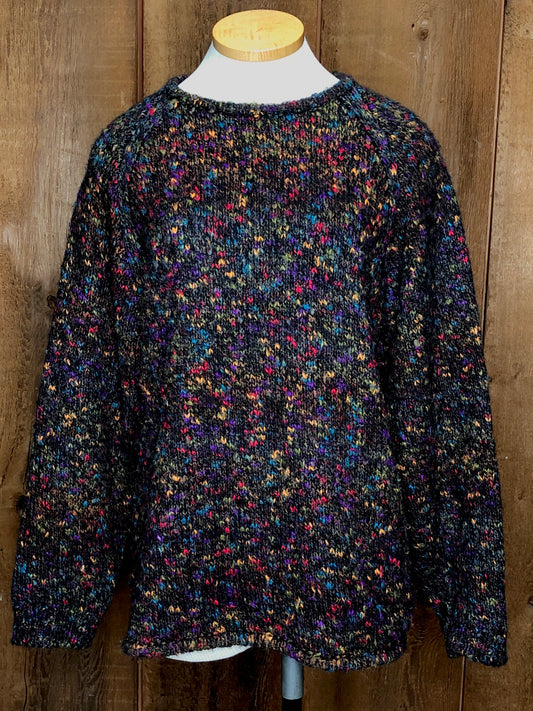 80s Union Bay Color Speck Sweater   L