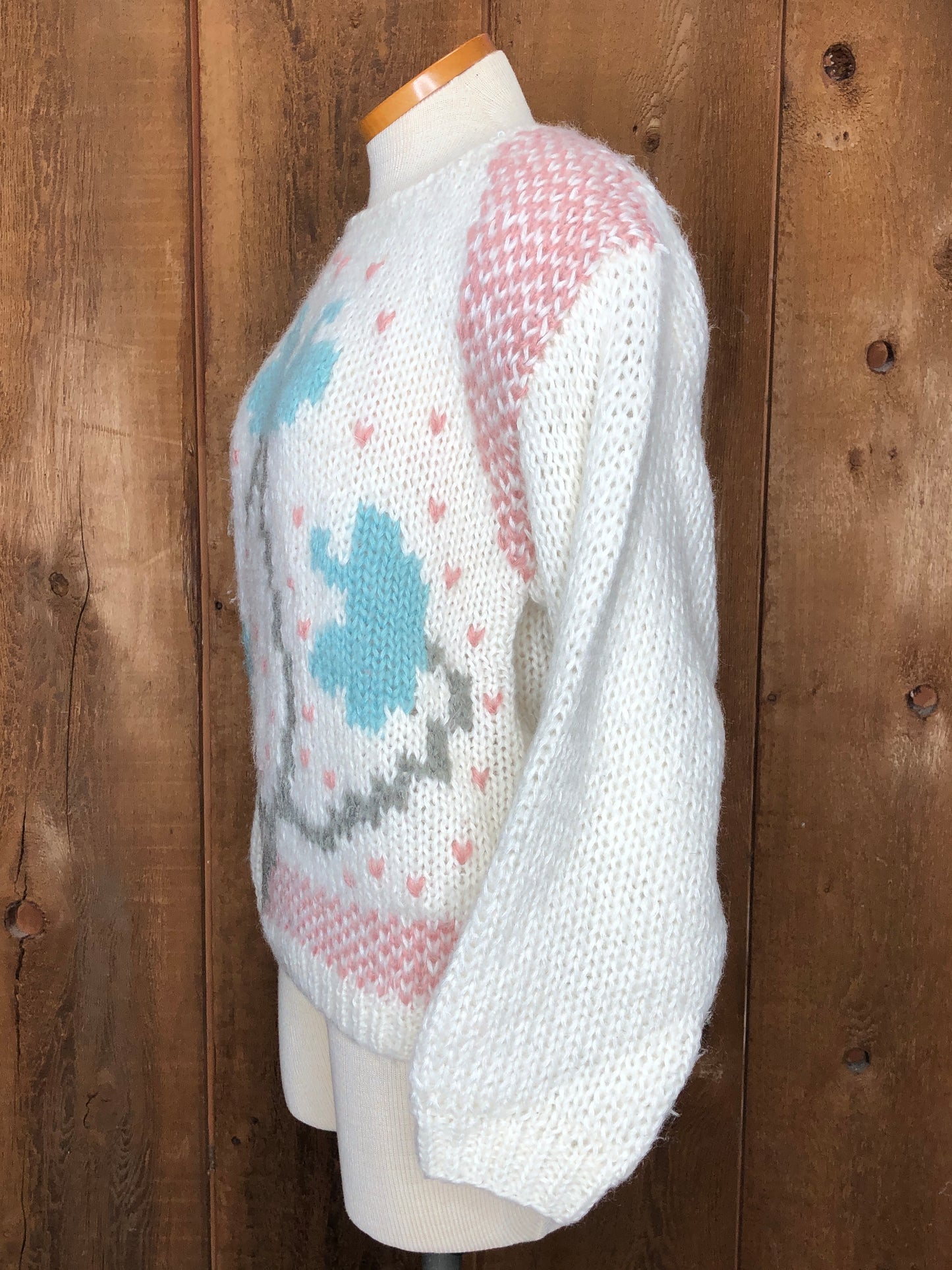 80s Jordache Pastel Sweater     M