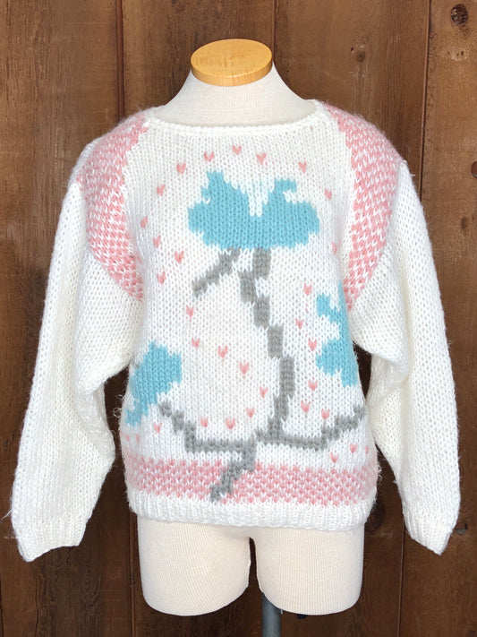 80s Jordache Pastel Sweater     M