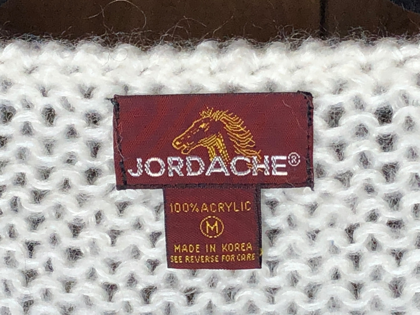 80s Jordache Pastel Sweater     M