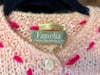 60s Famelia Blush Mohair Cardigan      M
