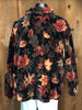 90s Awesome Wear Leaves Fuzzy Jacket     XL