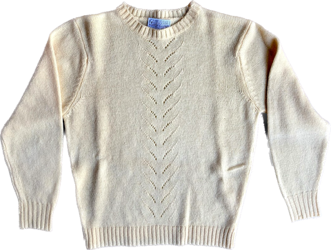 80s Pendleton Yellow Wool Sweater      M
