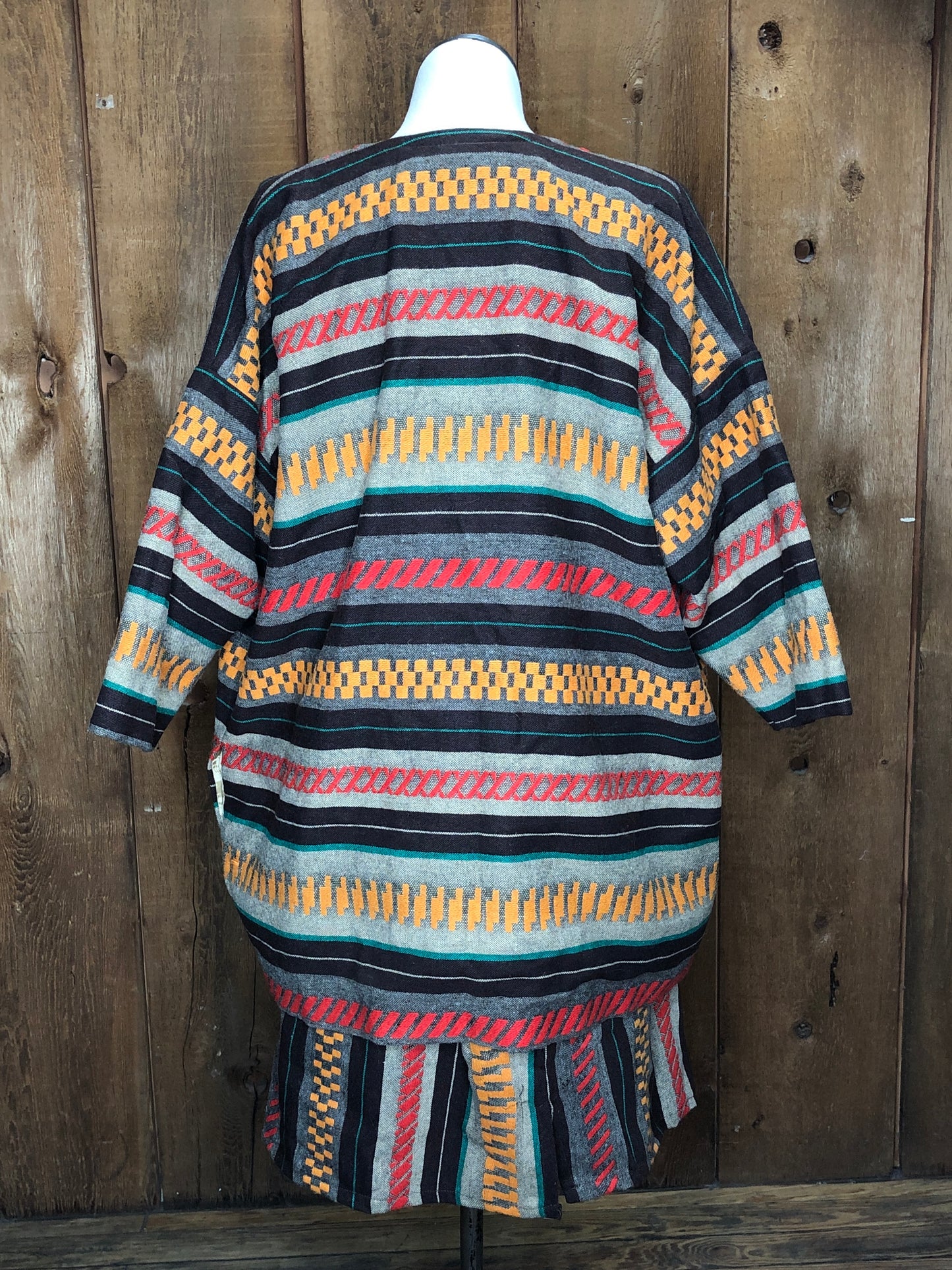 80s Scott August Woven Skirt Set      XL