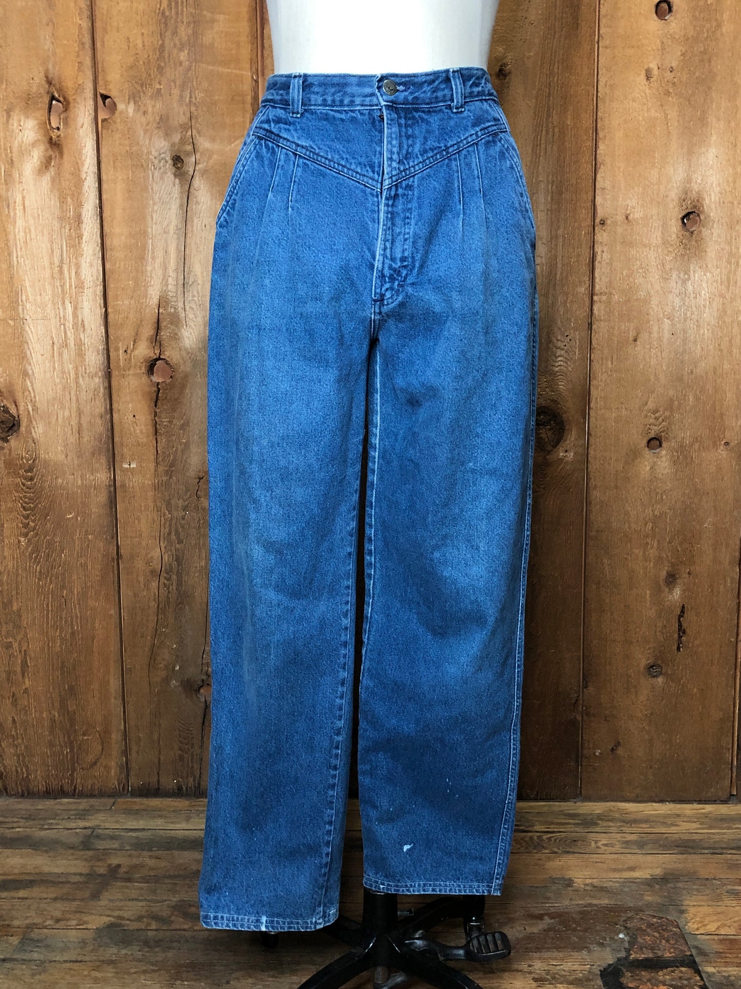 90s Rcky Mnt. Pleat Jeans   W32
