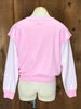 80s Pink Layer Sweatshirt         M