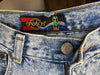 80s Sasson Acid Wash Taper Jeans    w29
