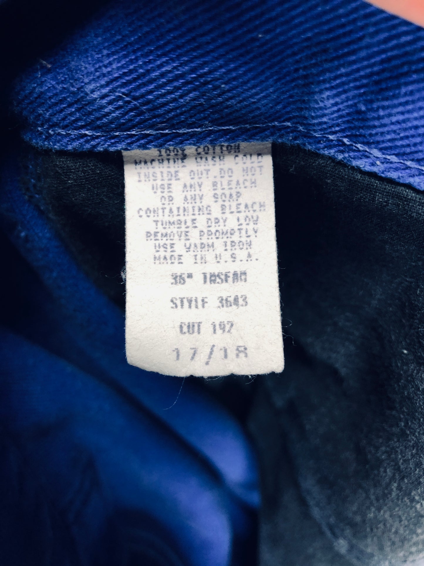 90s RoughRider Blue/Black Jeans    W33