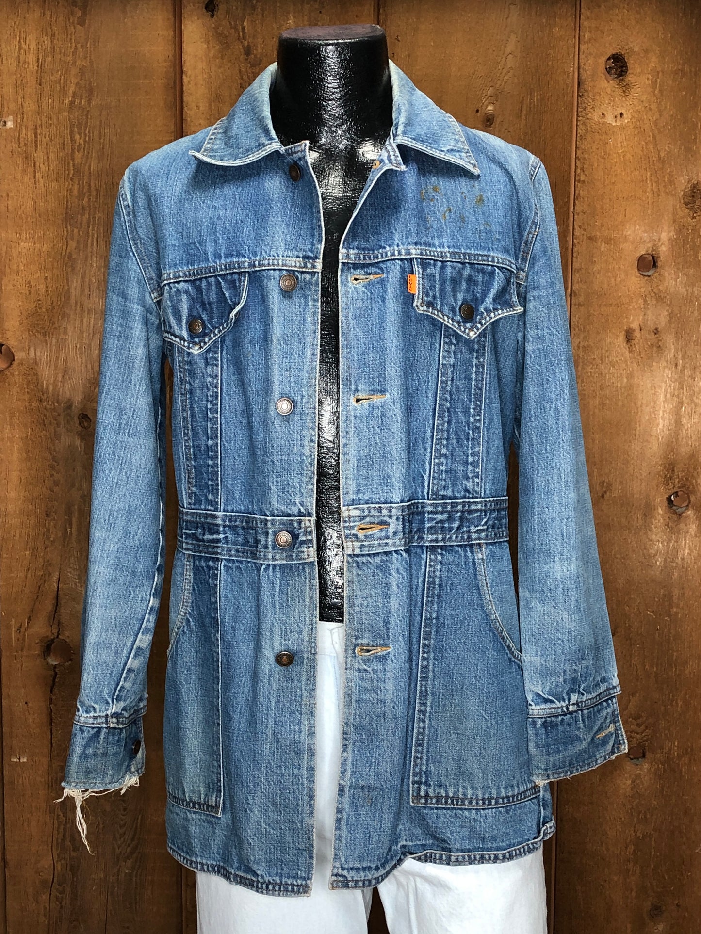 70s Levi Orange Tab Chore Jacket      L