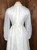 60s Nadine Polka Dot Wedding Dress       w28