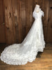 1983 Bridallure Lace Wedding Dress w/Train     W26