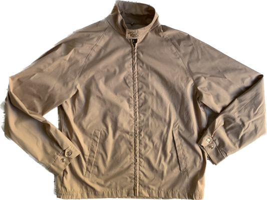 80s CAMPUS Khaki Nehru Zip Jacket      L